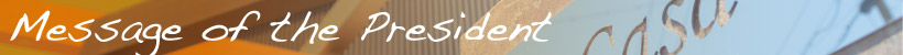 Message of President