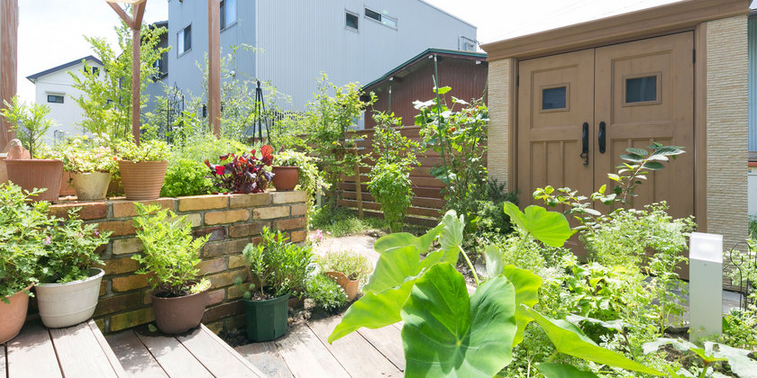 ガーデン、お庭、デザインリフォーム